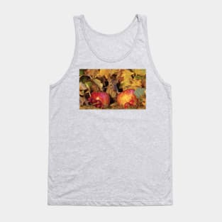 wild Autumn house mouse and  apple Tank Top